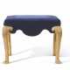 AN ENGLISH GILTWOOD STOOL - photo 1