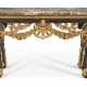 A GEORGE II BRONZED AND PARCEL-GILT PIER TABLE - фото 1