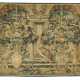 A FLEMISH VERDURE TAPESTRY FRAGMENT - Foto 1