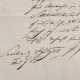 Feldmarschall Josef Wenzel Radetzky von Radetz (1766 - 1858) - eigenhändiger Brief mit Unterschrift, datiert 3.7.1815 - фото 1