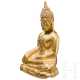 Kleine Buddha-Figur aus massivem Gold, Thailand, 17./18. Jhdt. - photo 1