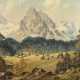 Erich Wegener, "Rosenlaui im Haslital mit Wetterhorn" - фото 1