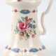 Waschkrug, England Anfang 20. Jh., Keramik, mit Blumendekor, H. 31 cm - Foto 1