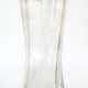 Jugendstil-Vase, Dänemark, Klarglas mit Abriß, gerippte Wandung und durchbrochen gearbeiteter Rand, H. 30 cm - фото 1