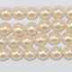 Perlenarmband, 4-reihig, 925er Schließe mit Kordeldekor und Perlenbesatz, B. 2,0 cm, L. 19,5 cm - Foto 1