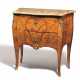 Paris. Small chest of drawers with floral inlays Louis XV - photo 1