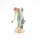 Meissen. PORCELAIN FIGURE OF THE BALL PLAYER - photo 1