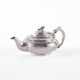 Richard Pearce & George Burrows. GEORGE IV SILVER TEAPOT WITH FLORAL KNOB - photo 1