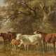 Friedrich Voltz. Sheperds with Cattle at Water - photo 1