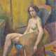 Kurt Kühn. Nude Female Sitting in an Armchair - фото 1