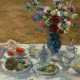 KRYLOV, PORFIRY (1902-1990) Still Life with Flowers , signed and dated 1934. - Foto 1