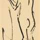 Ernst Ludwig Kirchner. Weiblicher Rückenakt - photo 1