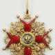 Russland: Kaiserlicher und Königlicher Orden vom heiligen Stanislaus, 2. Modell, 2. Typ (ca. 1841-1917), 2. Klasse Kreuz, für Nicht-Christen. - Foto 1