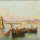 Carelli, Giuseppe (Neapel 1858 - 1921): Fischer vor der Küste Neapels. - фото 1