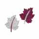 VAN CLEEF & ARPELS SET OF RUBY AND DIAMOND ‘MYSTERY-SET’ BROOCHES - фото 1