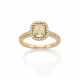 CRIVELLI | Cushion cut ct. 1.87 fancy light yellow diamond and colourless round diamond pink gold ring, g 5.18 circa size 13.5/53.5. Signed and marked Crivelli, 3130 AL. | | Appended diamond report IGI n. 141416068 17/12/2014, Antwerp - photo 1