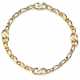POMELLATO | Bi-coloured gold groumette link chain necklace, g 86.01 circa, length cm 38.80 circa. Signed Pomellato. - photo 1