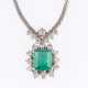 An Emerald Diamond Necklace. - photo 1
