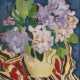 Leo Putz (Meran 1869 - Meran 1940). Blumen in einer Vase. - Foto 1