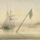 LAGORIO, LEV (1826-1905) Sailing Boat , signed and dated "853 g./22 Okt.". - Foto 1