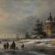 Andreas Schelfhout (Den Haag 1787 - Den Haag 1870), attr. Winter Landscape. - photo 1