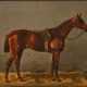 Emil Volkers (Birkenfeld 1831 - Düsseldorf 1905). Brown Horse. - photo 1