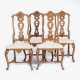 A Set of 4 Rococo Chairs with rare Scale Carving. - фото 1