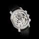 DANIEL ROTH. AN 18K WHITE GOLD AUTOMATIC SEMI-SKELETONISED CHRONOGRAPH WRISTWATCH WITH DATE - Foto 1