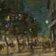 KOROVIN, KONSTANTIN (1861-1939) Paris by Night , signed, inscribed “Paris” and dated 1900. - фото 1