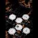 BLANCPAIN. A RARE SET OF SIX PLATINUM LIMITED EDITION WRISTWATCHES - photo 1