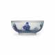 A BLUE AND WHITE ‘DAOIST IMMORTALS` BOWL - фото 1