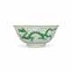 AN INCISED GREEN-ENAMELLED `DRAGON` BOWL - photo 1