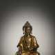 Feine feuervergoldete Bronze des Buddha Shakaymuni - photo 1