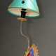 Casenove, Pierre (*1943) "Jaume Petit" Wandlampe, Metallguss farbig bemalt, für Elektrifizierung vorbereitet, H. 41cm, L. 27cm - Foto 1