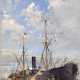 GRITSENKO, NIKOLAI (1856-1900) Port Le Havre , signed. - photo 1