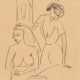 Ernst Ludwig Kirchner. Zwei Frauen (Nackte und bekleidete Frau) - фото 1