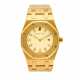 Audemars Piguet, Royal Oak Ref. 56271BA | gold wristwatch | 1980s | Quartz movement | White tapisserie dial with indexes and date | Case n. N.372 - C77951 | Diam. mm 30 | box only - Foto 1