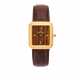 Jaeger-LeCoultre "Cioccolatino" Ref. 6031.21 | gold wristwatch | 1970s | Manual-wind movement | Wood dial with indexes | Case n. 1359028 | Cal. 841 | Size mm 26x30 | (slight defects) - photo 1