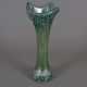 Vase - dickwandiges Glas mit Farbeinschmelzungen, irisiert,… - фото 1