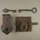 Zwei antike Schlösser mit Schlüssel - 18./19. Jh., Eisen, 1x… - Foto 1