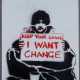 Banksy - "Dismal Canvas" mit Motiv "Keep Your Coins, I Want… - Foto 1