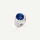 BULGARI SAPPHIRE AND DIAMOND 'TROMBINO' RING - photo 1