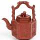 CHINESE TEAPOT WITH FOO DOG AND DRAGON - photo 1