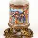 LARGE CHINESE PORCELAIN CUP WITH ELABORATE PAINTING - photo 1