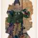 A CHINESE GUARDIAN FIGURE PAINTING ON SILK WITH COLLECTOR'S SEAL XIA HANSI (JERG HAAS) - фото 1