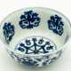 CHINESE BLUE AND WHITE PORCELAIN BOWL - photo 1