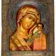RUSSIAN FINELY PAINTED ICON SHOWING THE MOTHER OF GOD KAZANSKAYA - photo 1
