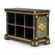 A LATE LOUIS XV ORMOLU-MOUNTED BRASS AND BLUE STAINED HORN-INLAID `BOULLE` MARQUETRY AND EBONY CARTONNIER - Foto 1