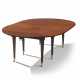 A LOUIS XVI MAHOGANY EXTENDING DINING-TABLE - Foto 1