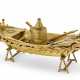 A DIRECTOIRE ORMOLU ENCRIER `A BATEAU` - Foto 1